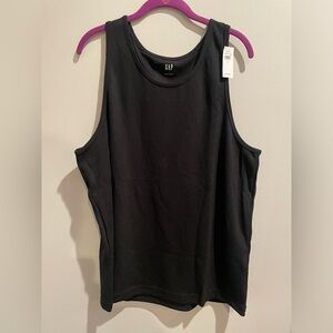 Gap Factory Textured Ribbed Tank, Men’s, Size L, Black